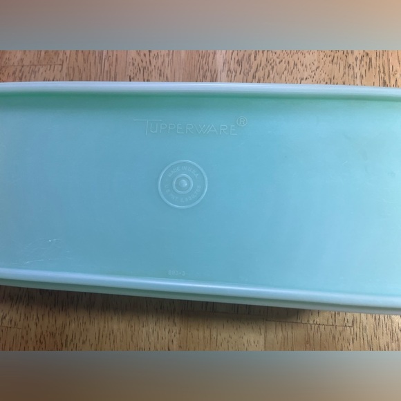 Vintage Tupperware Jadite Green #892-5 Celery Vegetable Container & Lid - Picture 2 of 7